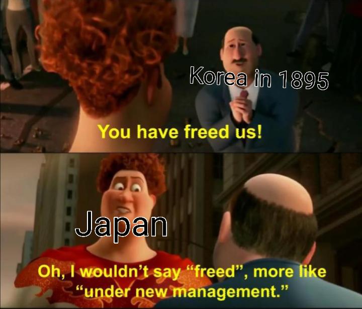 Korea and japan